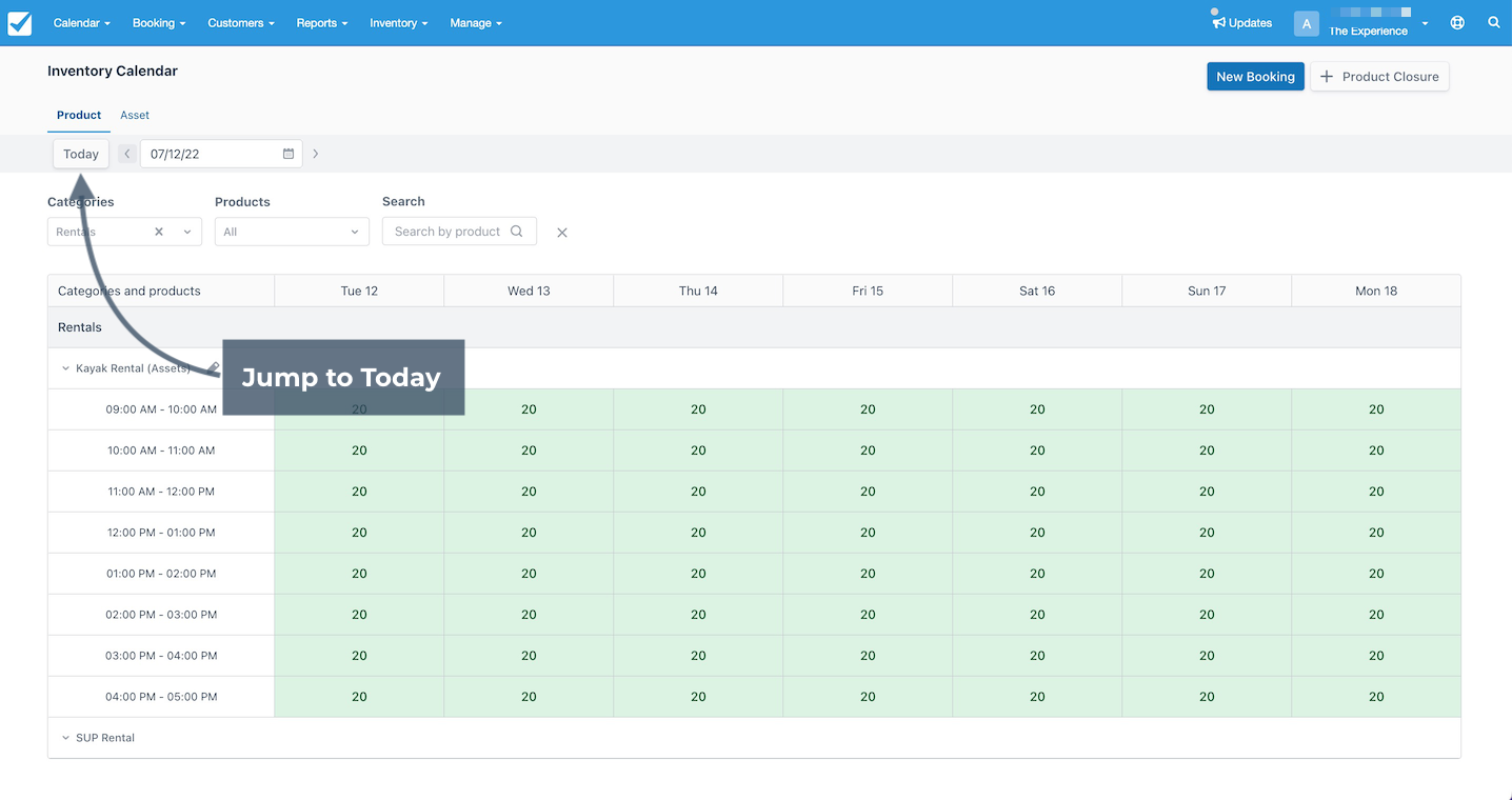 Product Jump to Today