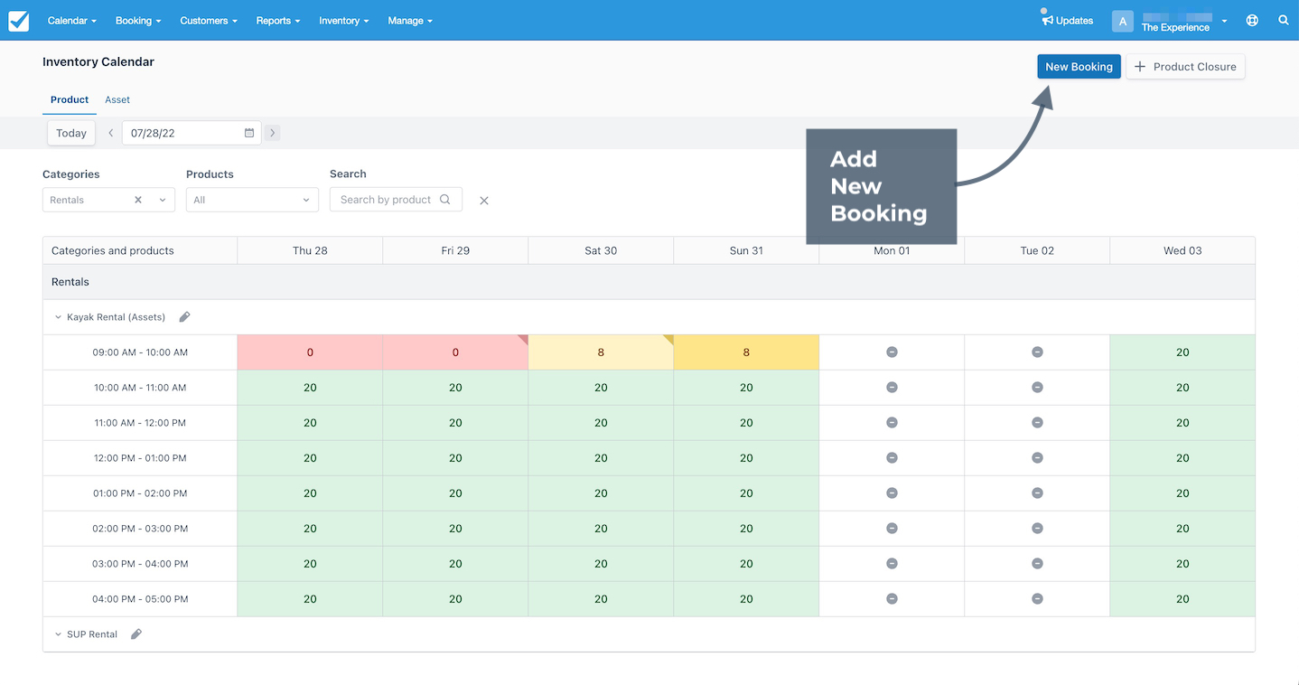 Add New Booking