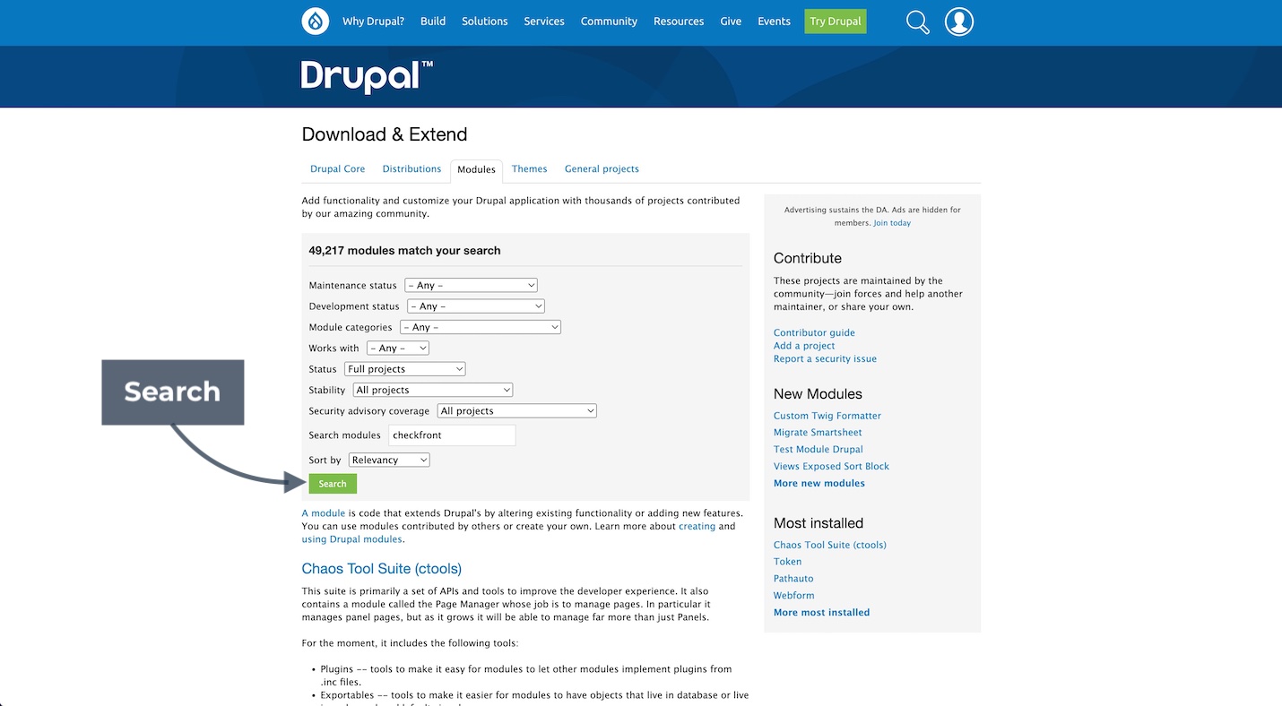 Drupal Plugin Search