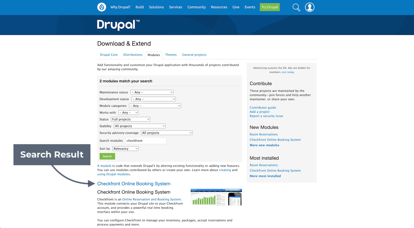 Drupal Plugin Results